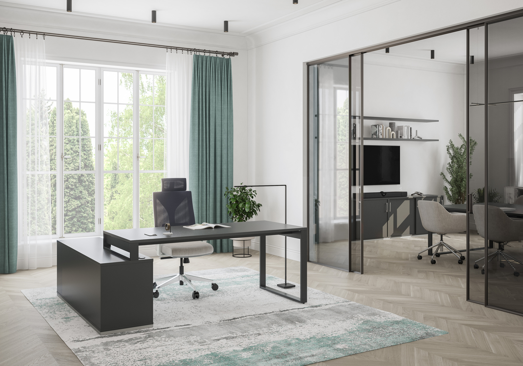 Кабинеты руководителя Аллегро / Allegro cabinet