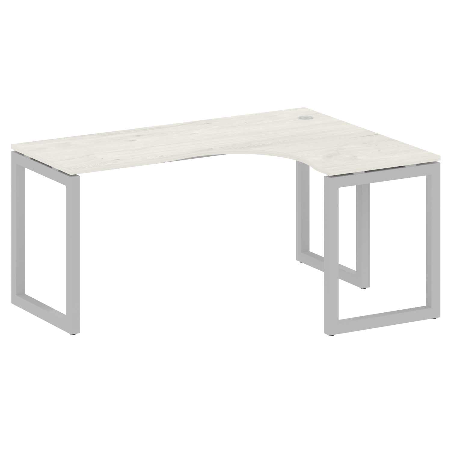 Metal System Quattro Стол криволинейный правый на О-образном м/к 50БО.СА-4 (R)