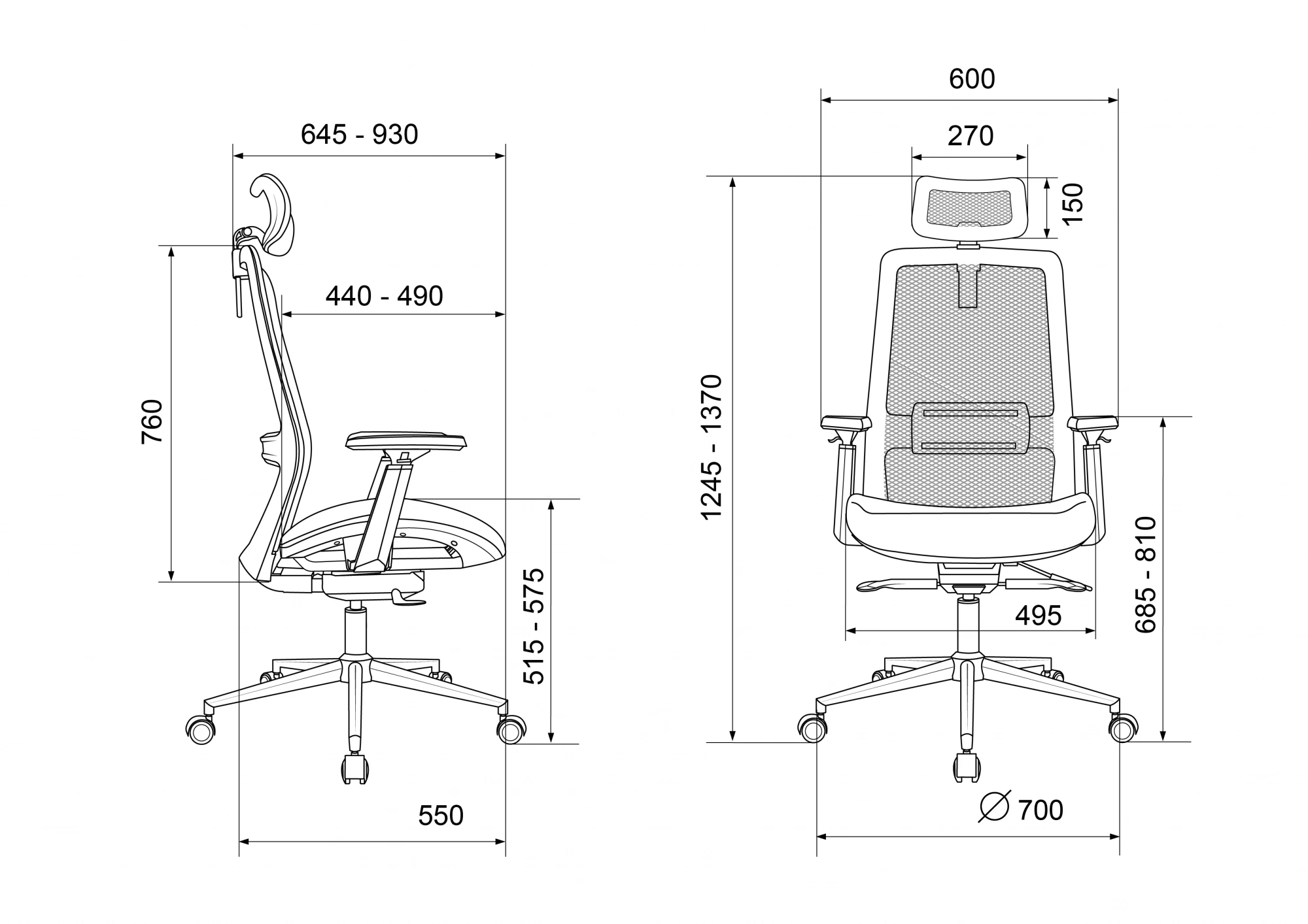 Кресло руководителя Бюрократ MC-912-H