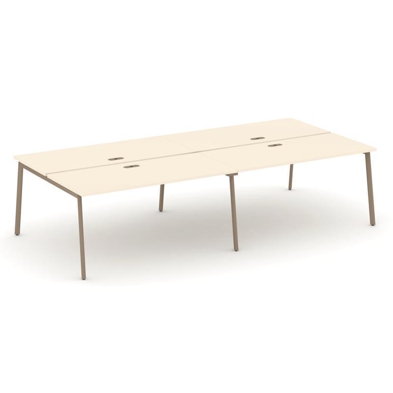 Estetica Рабочая станция 4 места ES.D.RS-4.4-LP 3160*1500*750