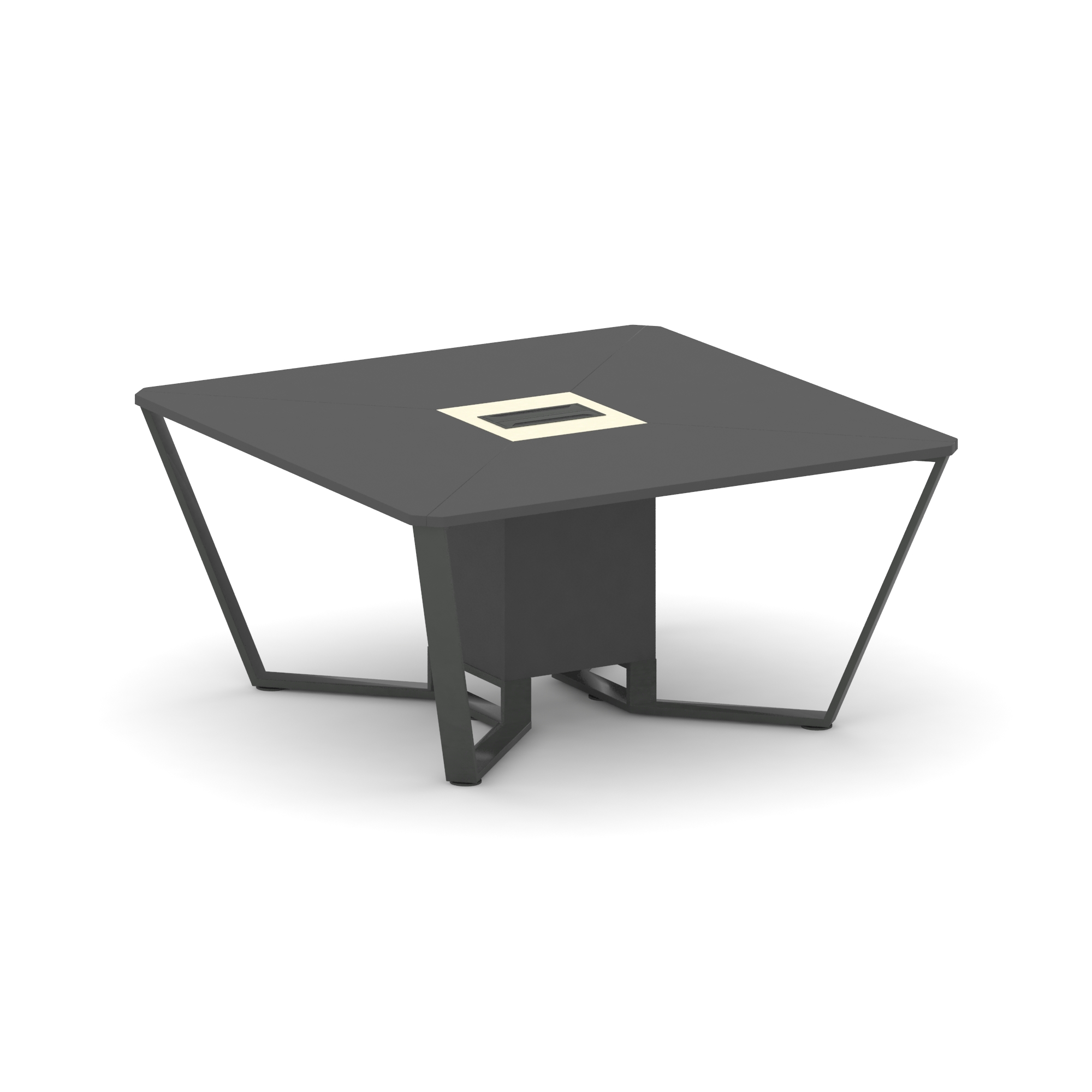 Steel Meet Стол переговорный квадратный KM-PR.B.SP-08