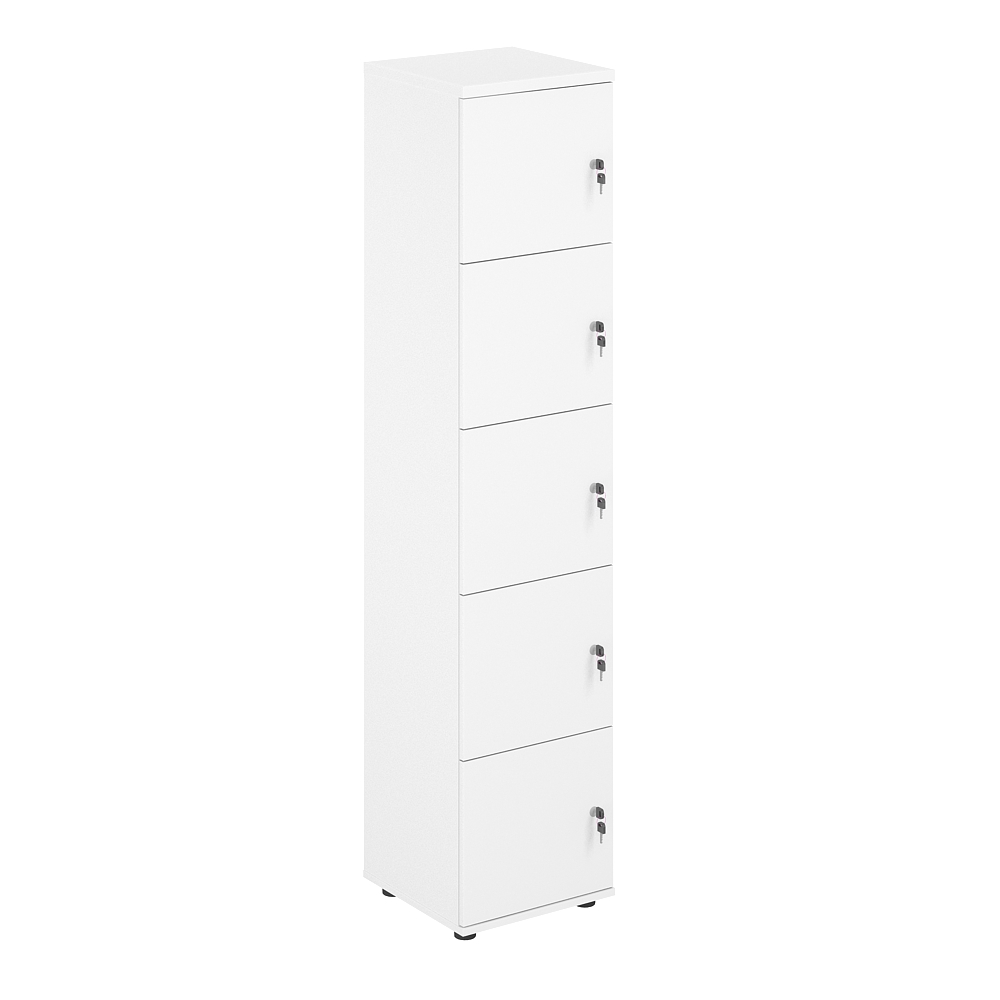 Локер 5 ячеек 400х400х1866 SG.818.WH.WH