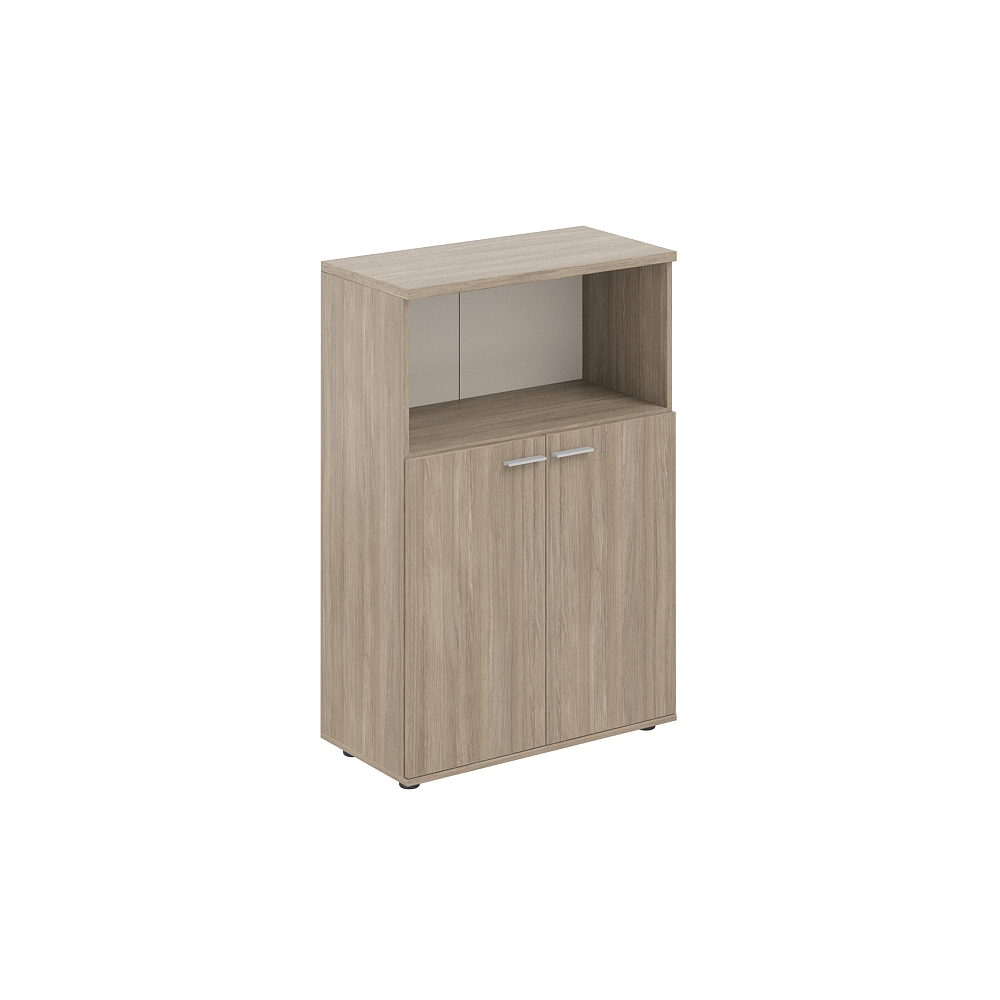 Шкаф средний с нишей 800х400х1200, 2-х дв., з.ст HDF SG.843.OD.OD