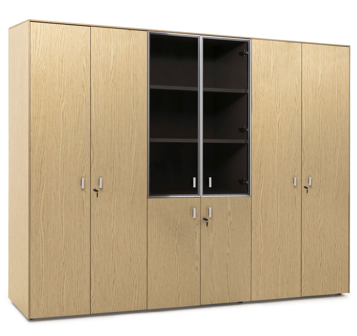 EXE Шкаф комби+гардер+д.бумаг