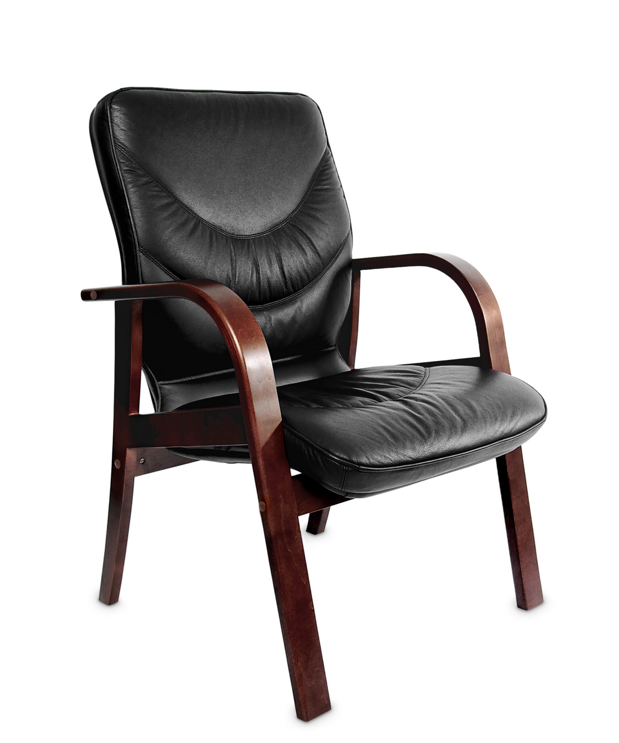 Кресло для посетителей Leeds Wood D