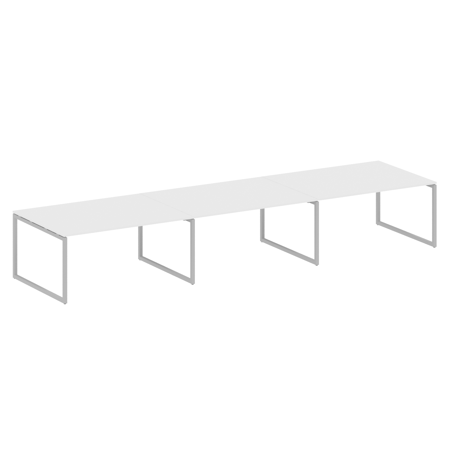 Metal System Quattro Перег. стол (3 столешницы) на О-оразном м/к 40БО.ПРГ-3.4