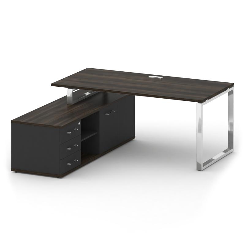 Shift Стол руководителя с опорной греденцией, левый SK.SRG-180 (L) 1800*1800*753