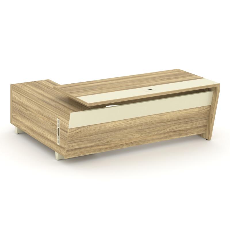 Corner Стол руководителя с тумбой COR.SRT-20 (R) 2000*1800*750
