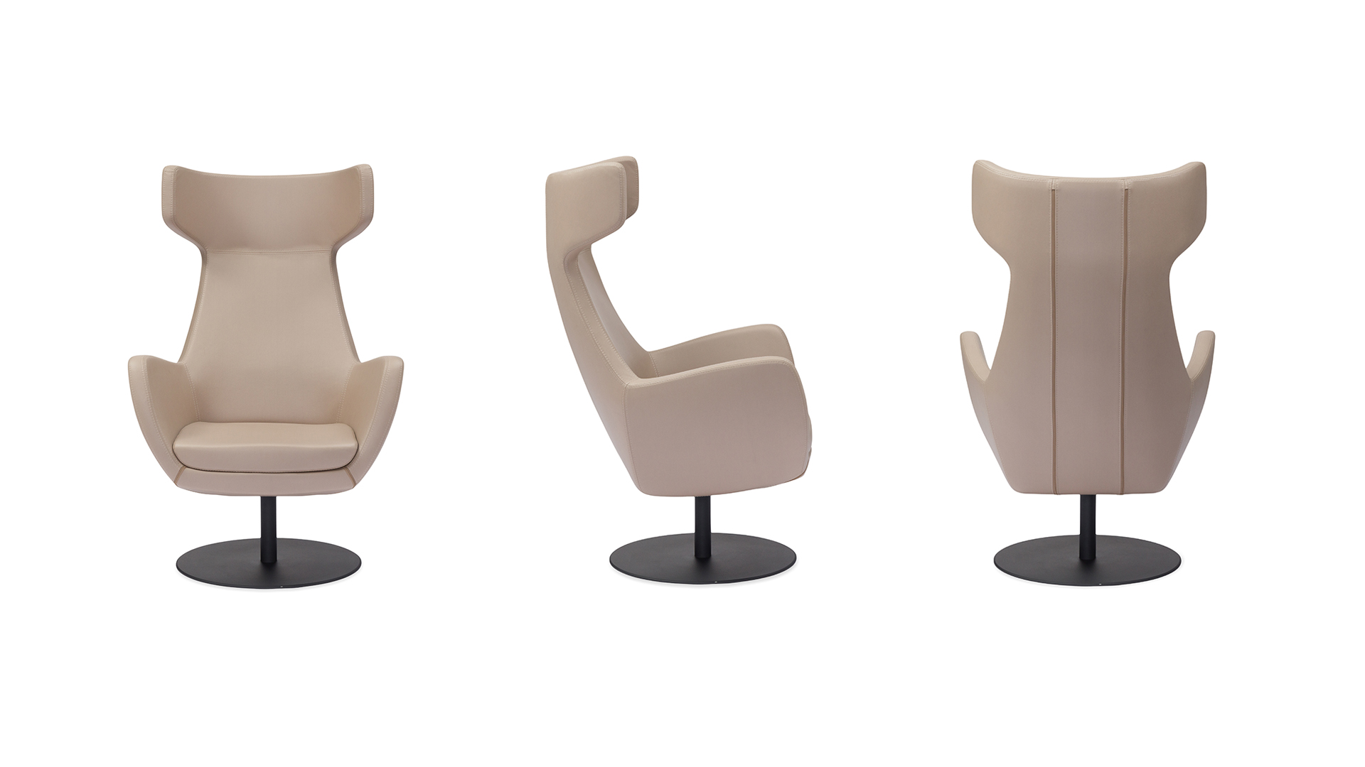 Кресло Orlean на круглой опоре