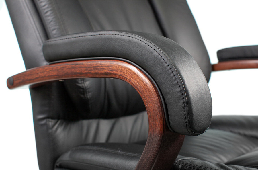 Кресло руководителя Бюрократ T-9925WALNUT