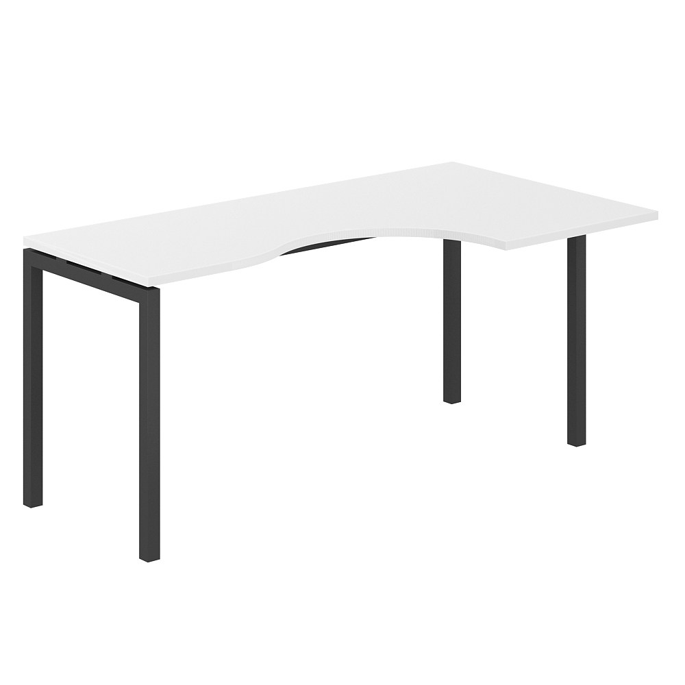 Стол эргономичный 1600х900х750 правый МК40х40 SG.232.WH.44.AN.R