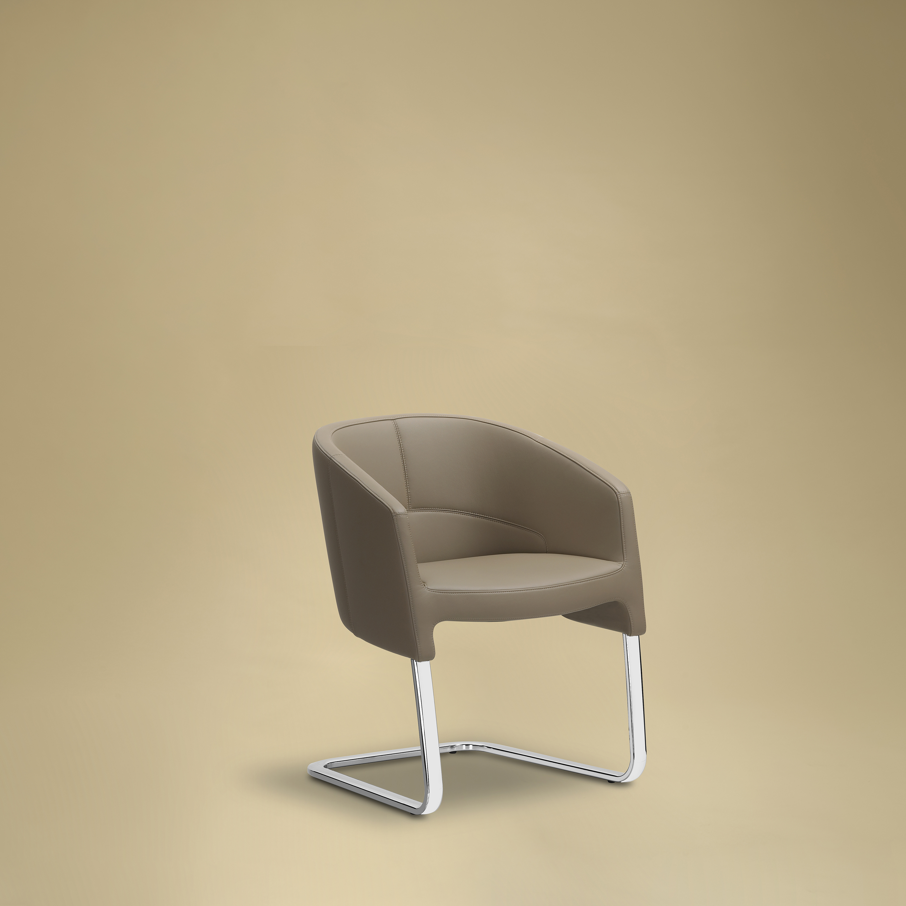 Кресло Of Course Visitor on sled frame