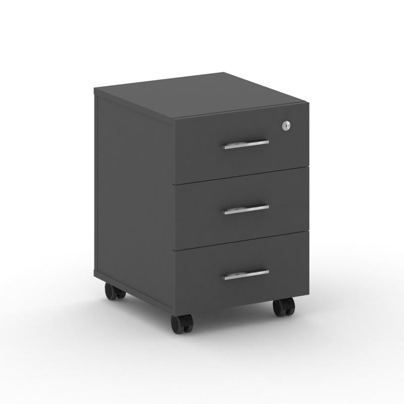 Fresco Тумба мобильная FRU.TM-2 Хром 420*460*587