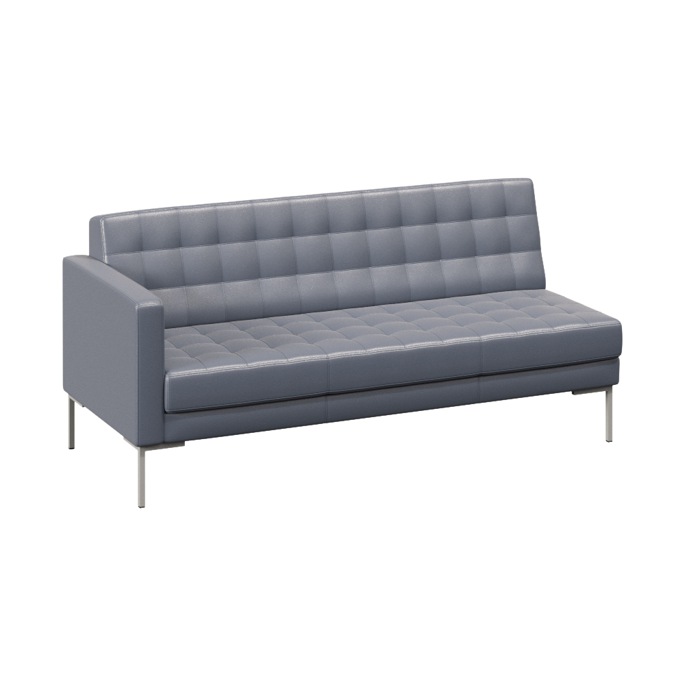 Forest Секция с подлокотником трехместная FR-SP-03 (R)