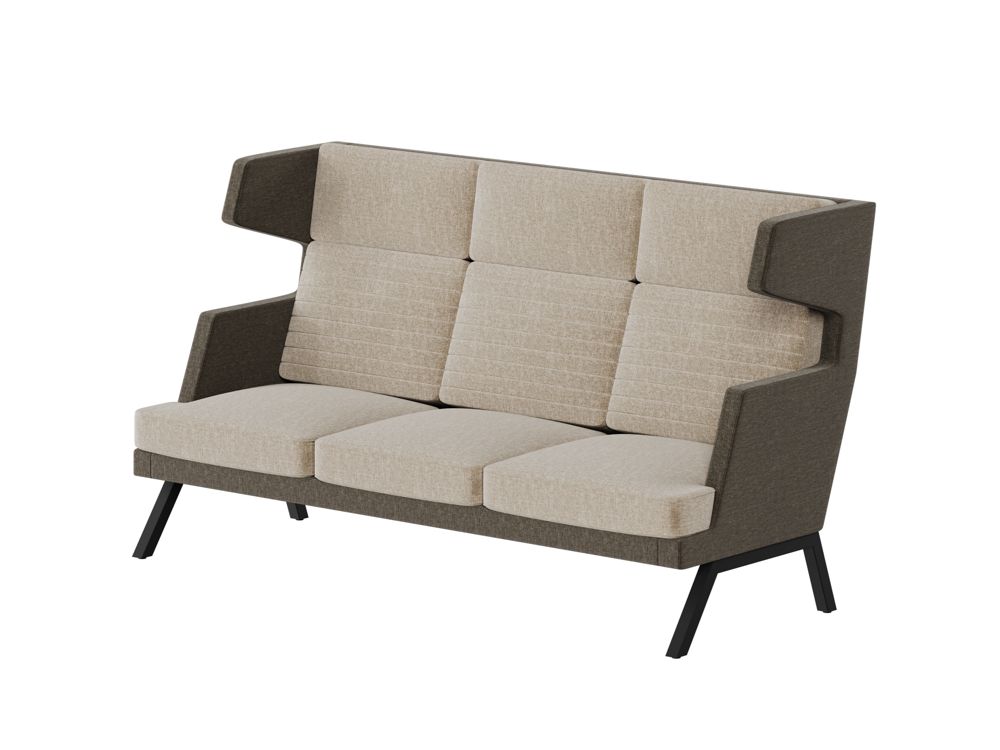 Aldo Диван трёхместный высокий ALD-03