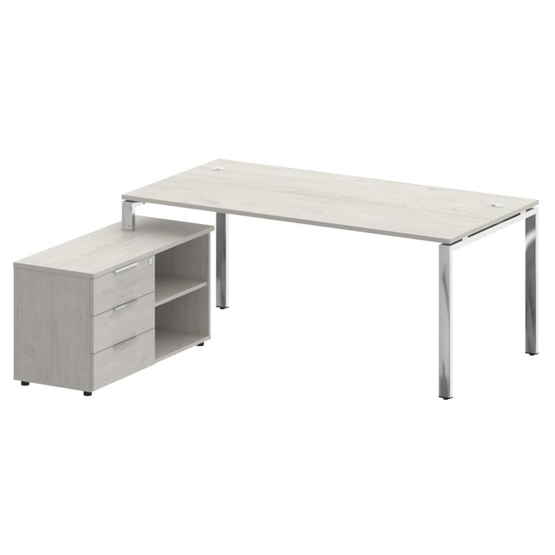 Metal System Direct Стол руковод. с тумбой БГ.СРТ-5.9 (L) 1900*1720*75