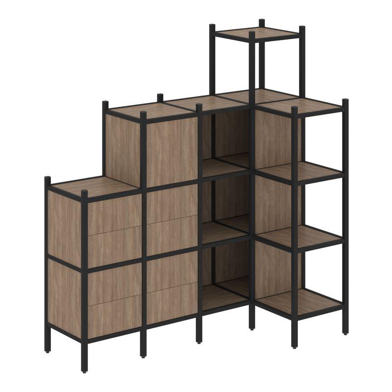 Loft Угловой внутренний стеллаж VR.L-48