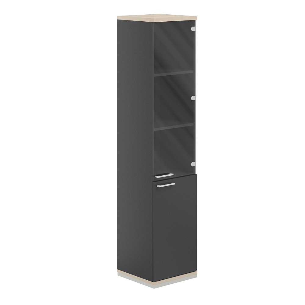 Шкаф 5 ур. 400 со стеклом AG.209.AN.AR.AN.GL.R