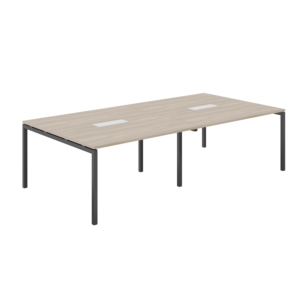 Стол переговорный комбинированный 2800х1438х750 МК40х40 SG.285.OD.44.AN.OD