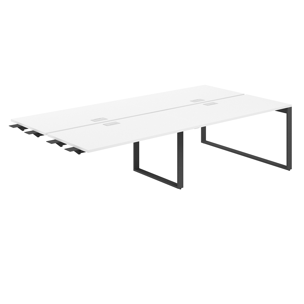 Рабочая станция комбо 2400х1438х750 AG.164.WH.L.72.AN