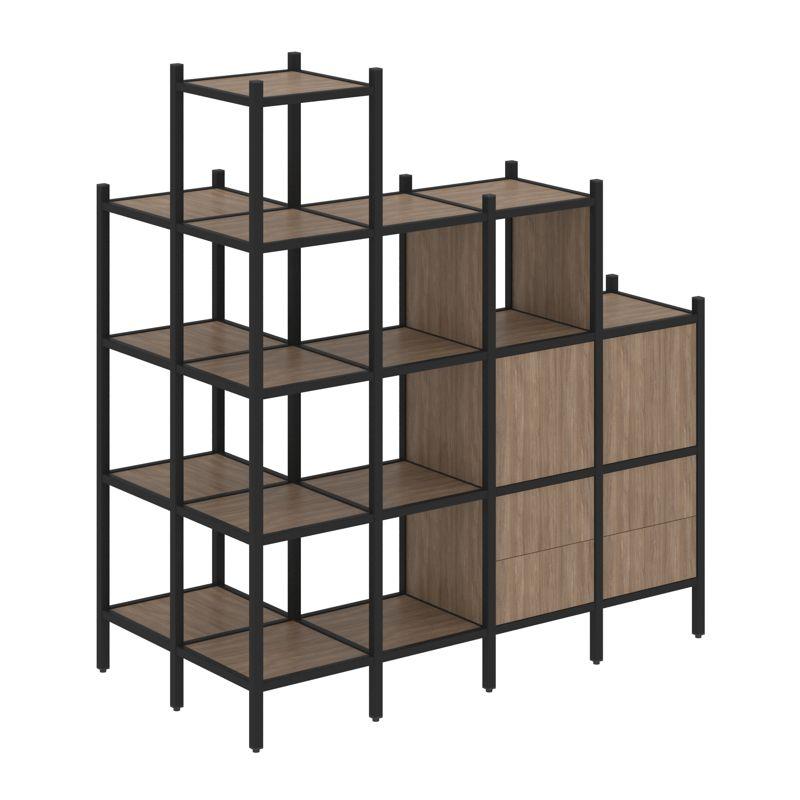 Loft Угловой внешний стеллаж наборный VR.L-58