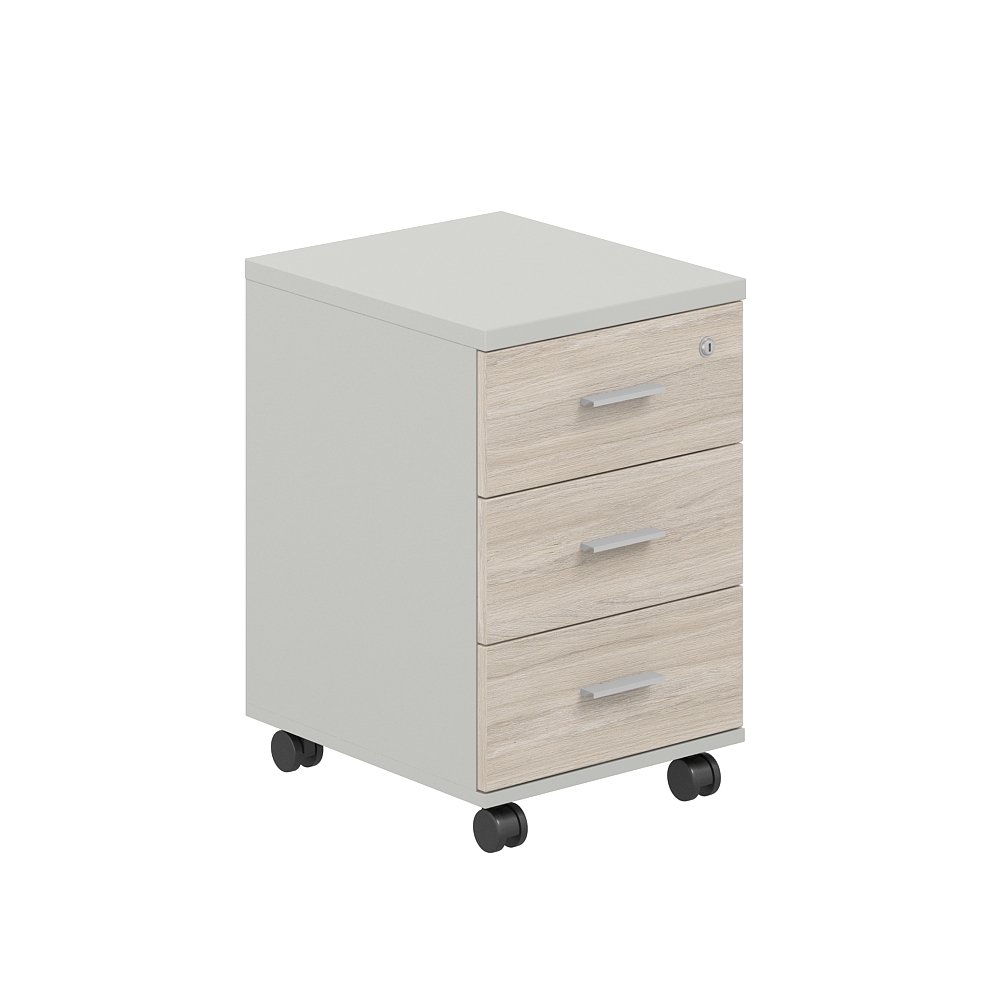 Тумба мобильная с 3 ящ. 404х460х619, с замком SG.611.SH.OL