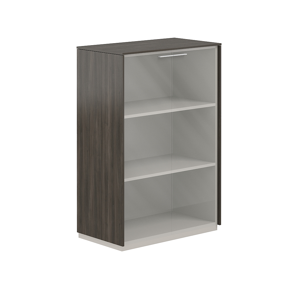 Шкаф средний со стеклом прозр. GL, обвязка BT NZ-0325.BT.GL