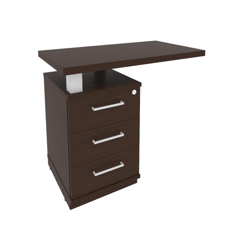 First Тумба приставная с топом левая KTP-1 (L) 900*500*765