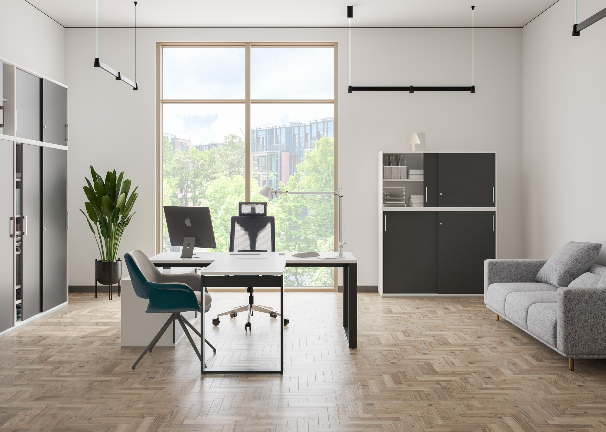 Кабинеты руководителя Аллегро / Allegro cabinet