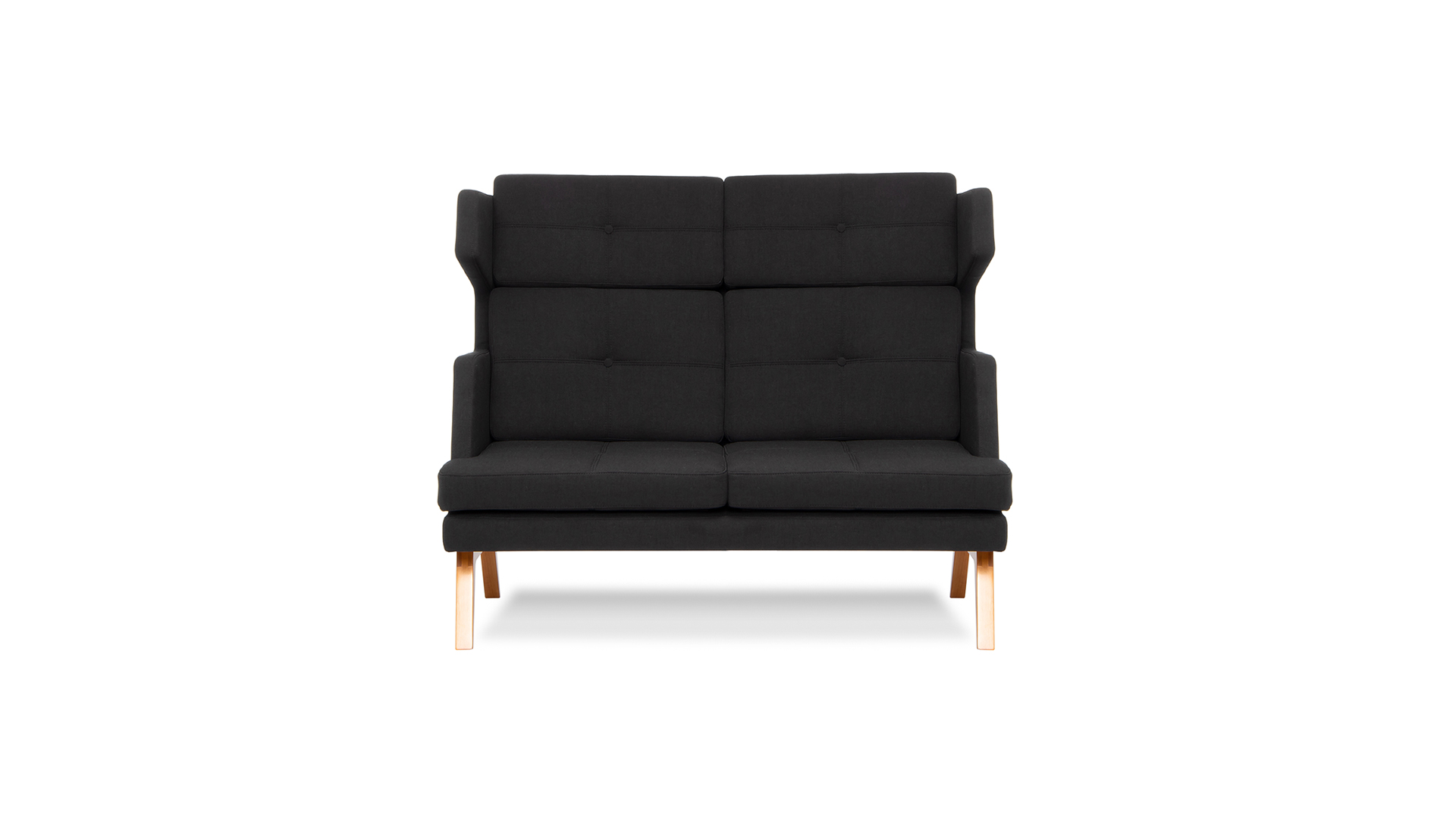 Диван двухместный Dallas с высокой спинкой