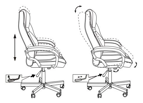 Кресло игровое Zombie VIKING 6 KNIGHT