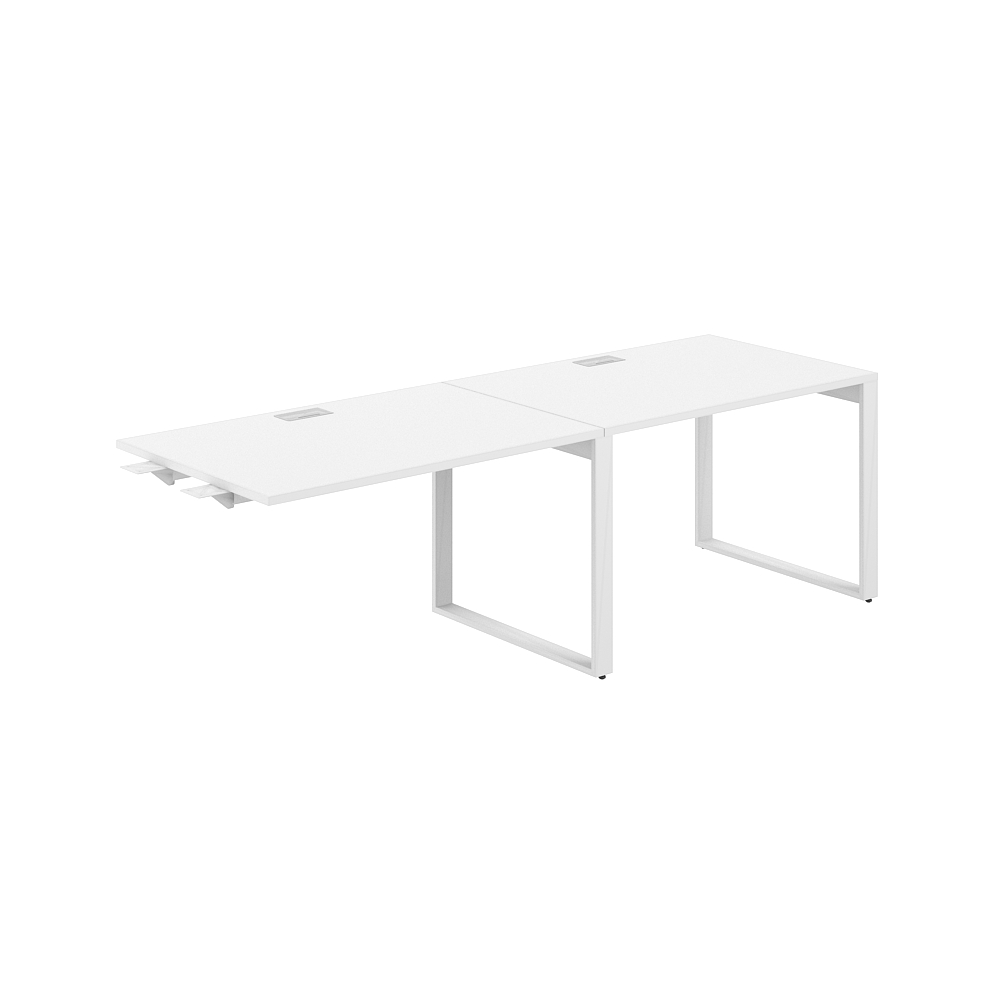 Рабочая станция комбо s-b-s 2400х800х750 AG.197.WH.L.72.WH