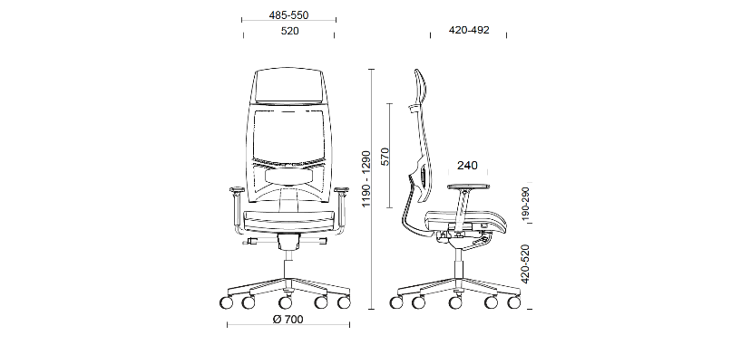Кресло Team Strike Executive