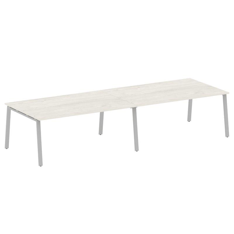 Metal System Переговорный стол (2 столешницы) на А-образном м/к БА.ПРГ-2.5