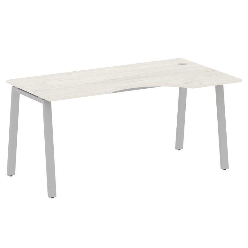 Metal System Стол криволинейный правый на А-образном м/к БА.СА-1 (R)