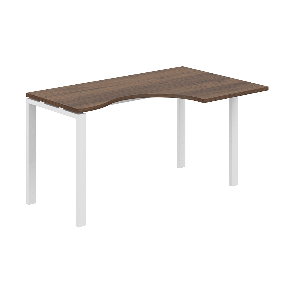 Стол эргономичный 1400х900х750 правый МК60х30 SG.231.DM.63.WH.R