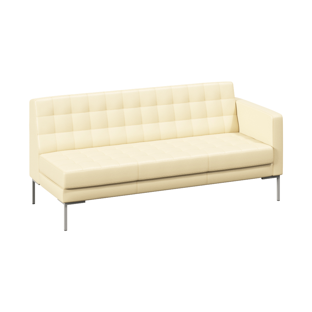 Forest Секция с подлокотником трехместная FR-SP-03 (L)