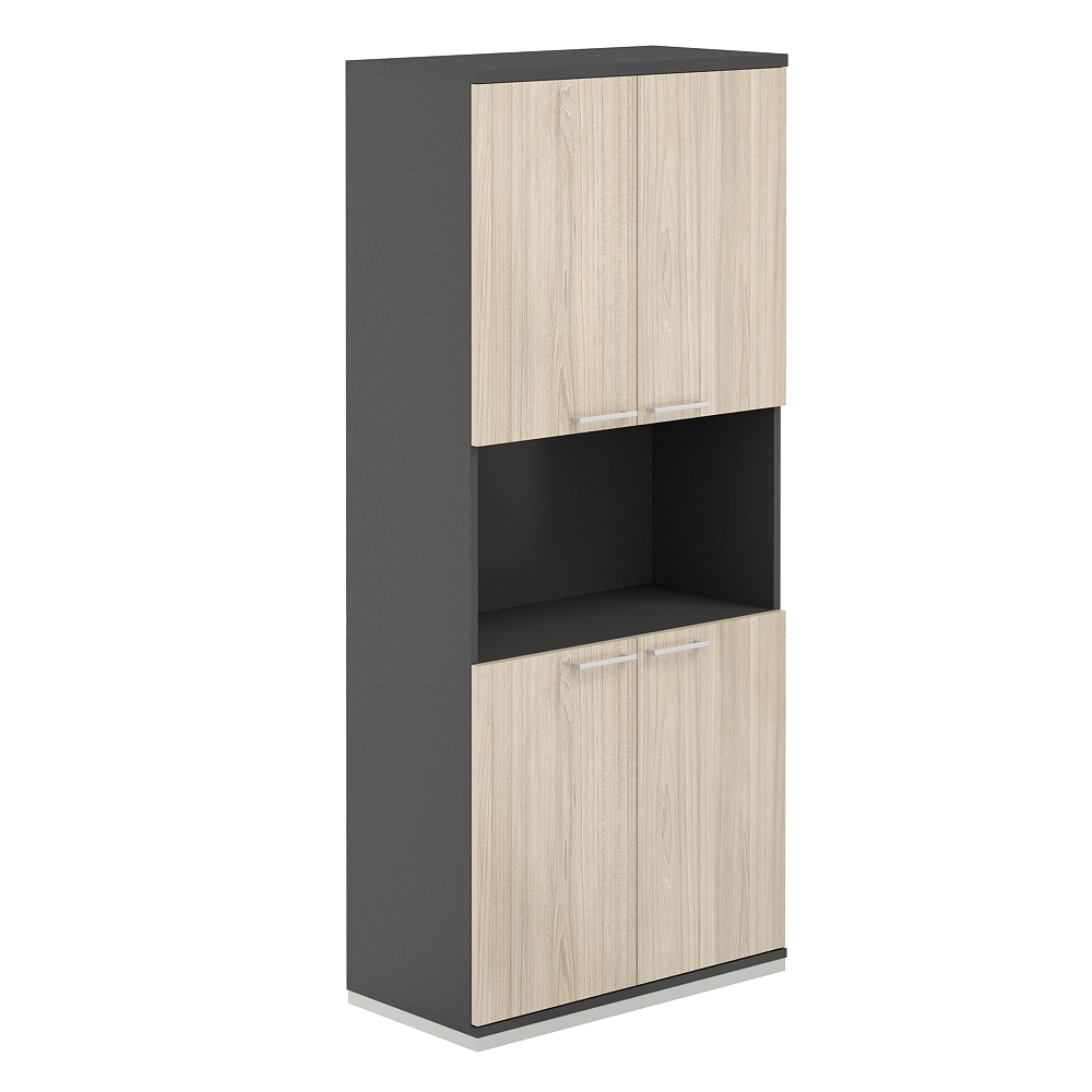 Шкаф 5 ур. 800 с нишей AG.220.AN.AN.AR.AN