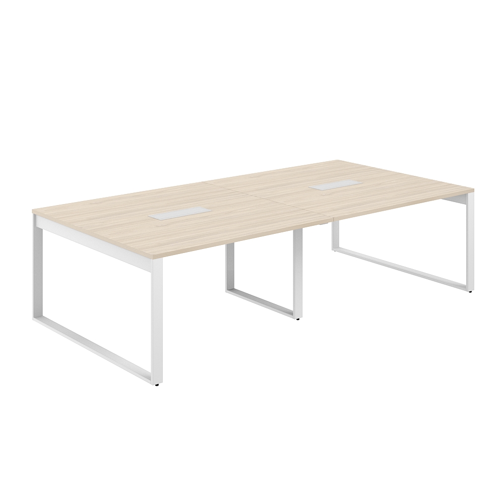 Стол для переговоров 2800х1438х750 AG.2814.AR.72.WH