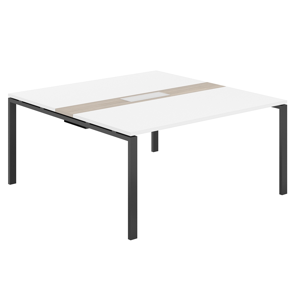 Стол переговорный комбинированный 1600х1638х750 МК60х30 SG.283.WH.63.AN.OD