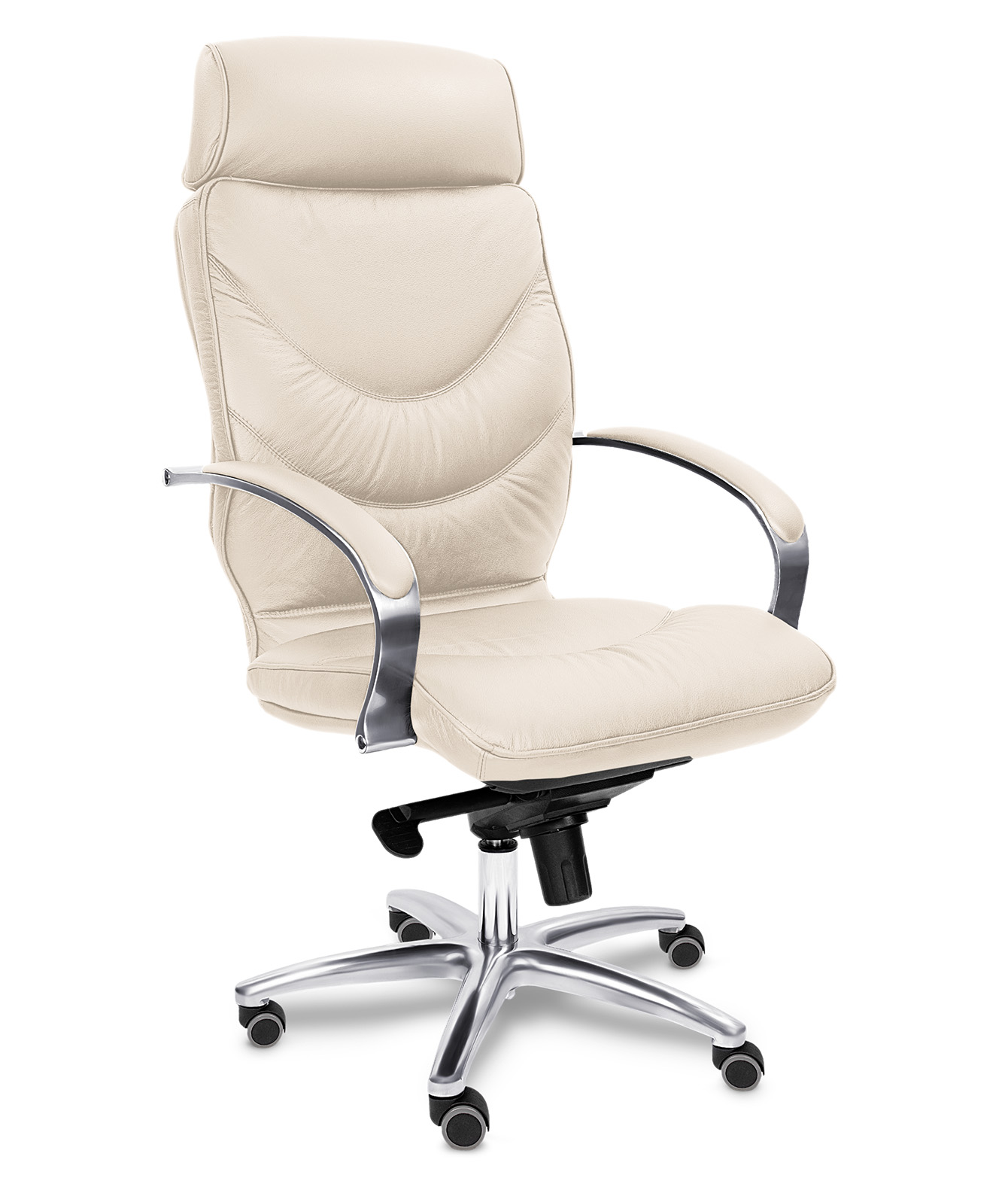 Кресло для руководителя Leeds Chrome A