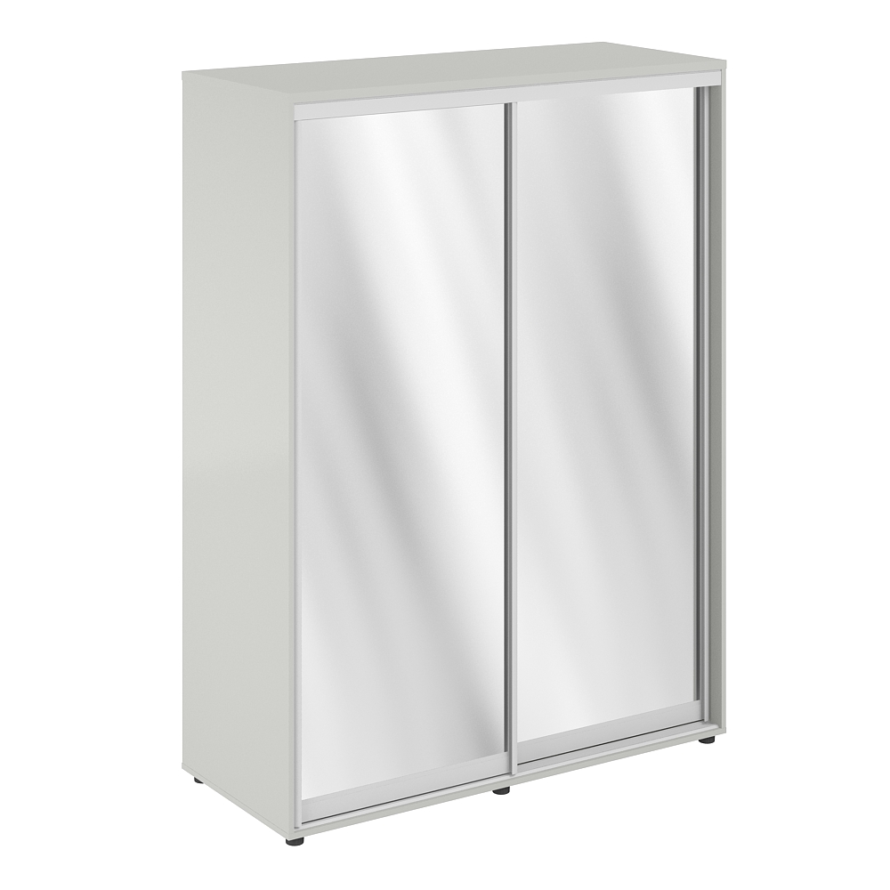 Шкаф купе 1438х600х1953  высокий, з.ст. ХДФ, полки, штанга SG.720.SH.AL