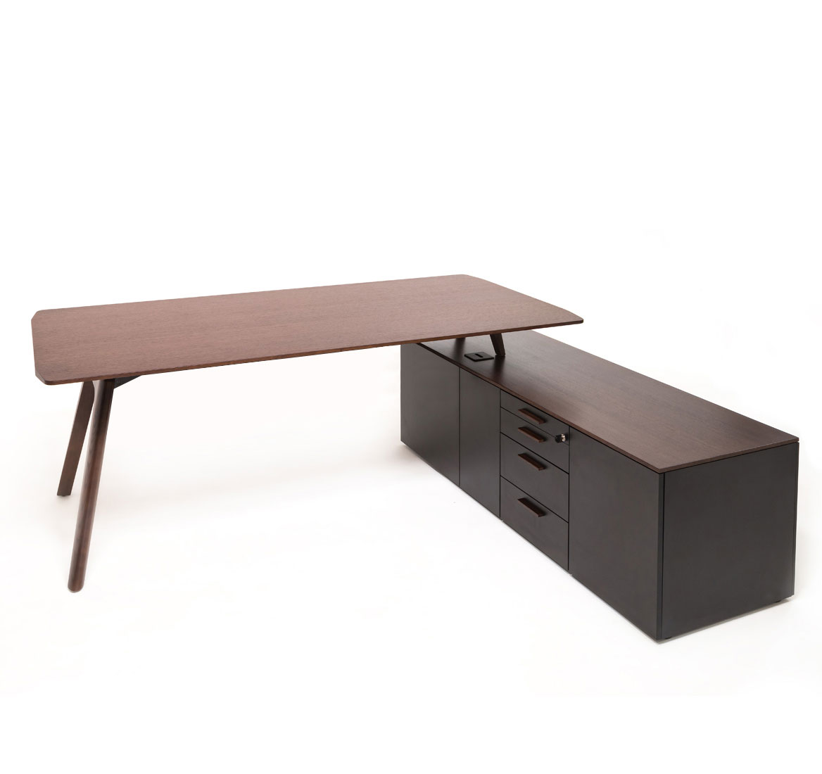 RAIL Стол письмен. на оп.тумбе