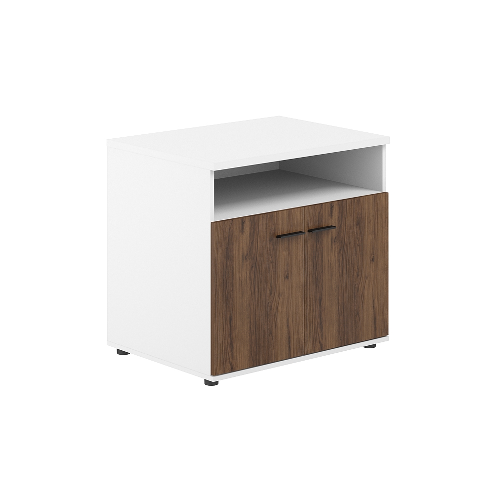 Тумба сервисная 802х600х750 с нишей, 2 фасадами SG.631.WH.DM