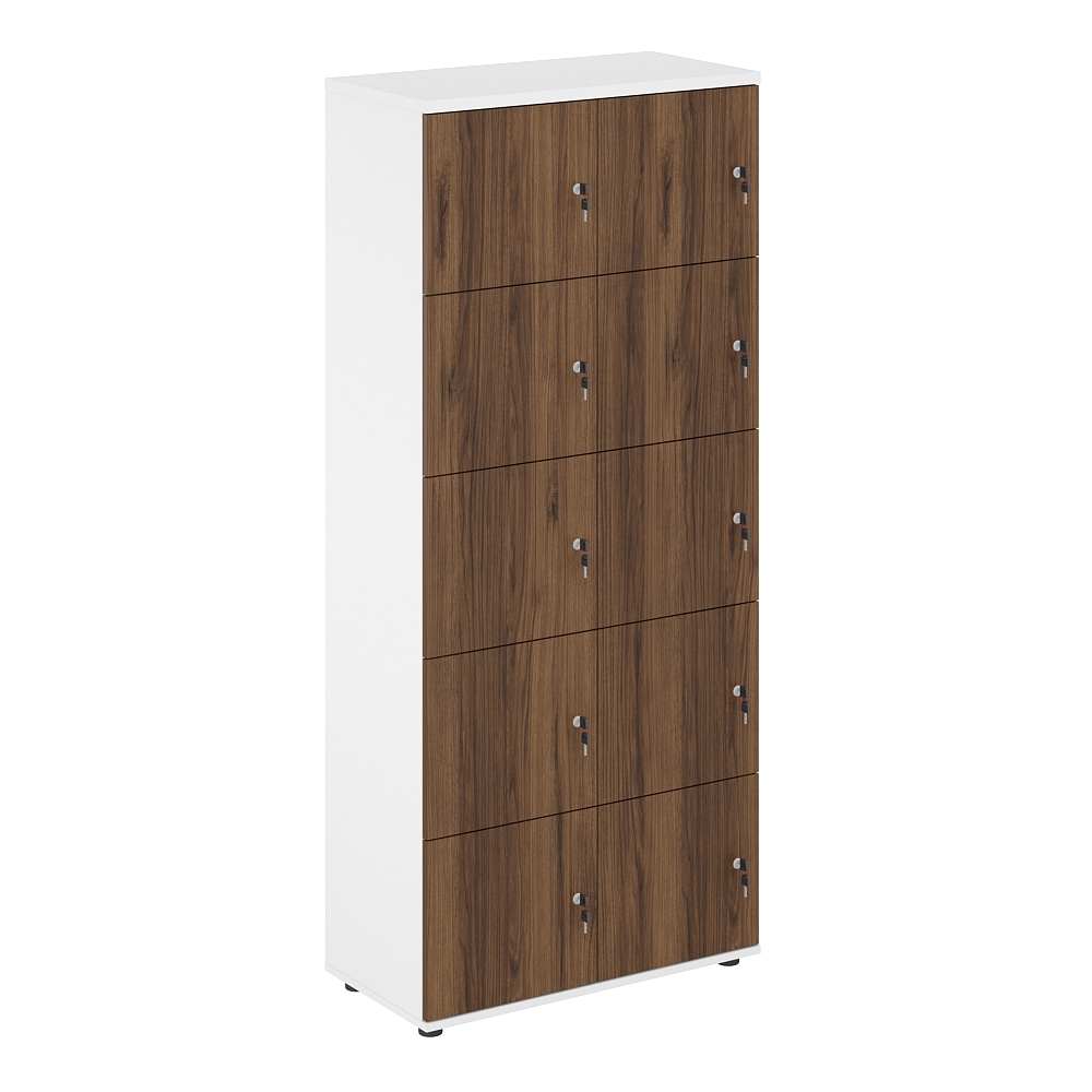 Локер 10 ячеек 800х400х1866 SG.820.WH.DM