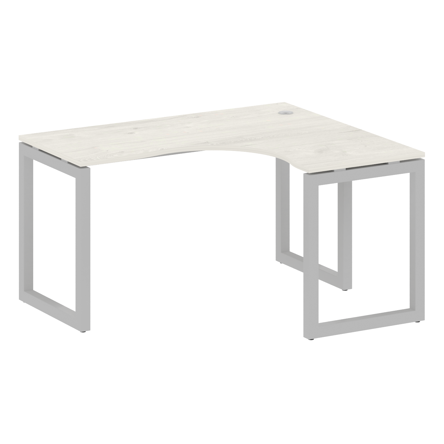 Metal System Quattro Стол криволинейный правый на О-образном м/к 50БО.СА-3 (R)