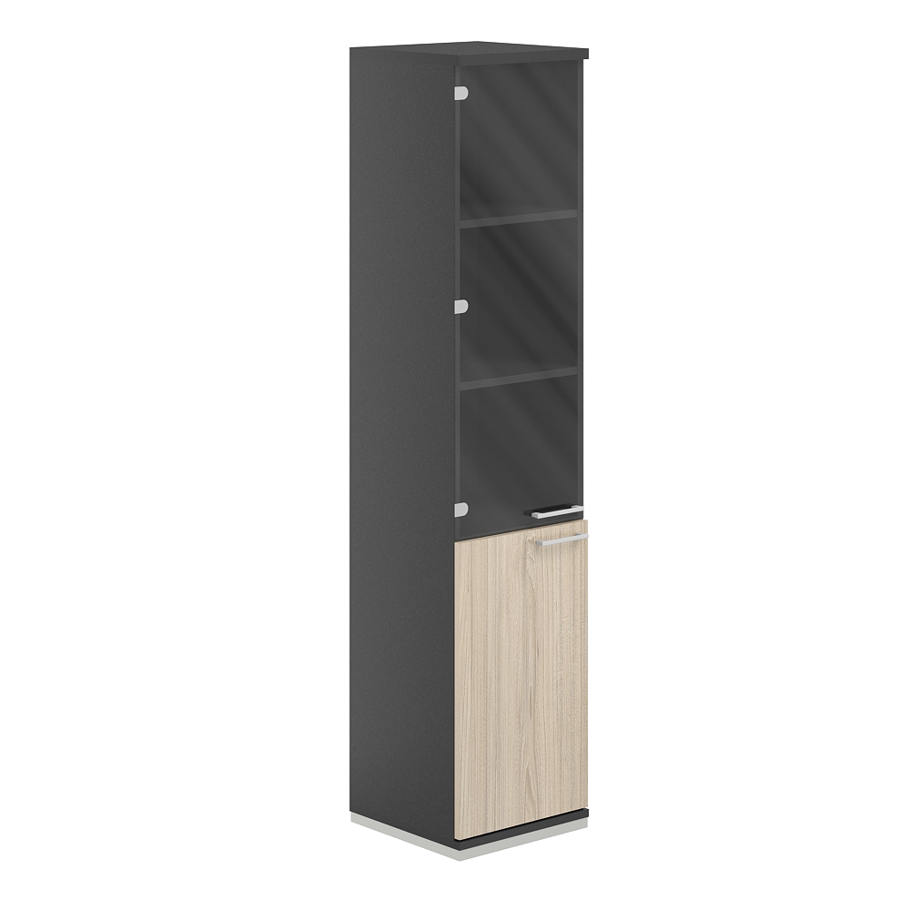 Шкаф 5 ур. 400 со стеклом AG.209.AN.AN.AR.GL.L