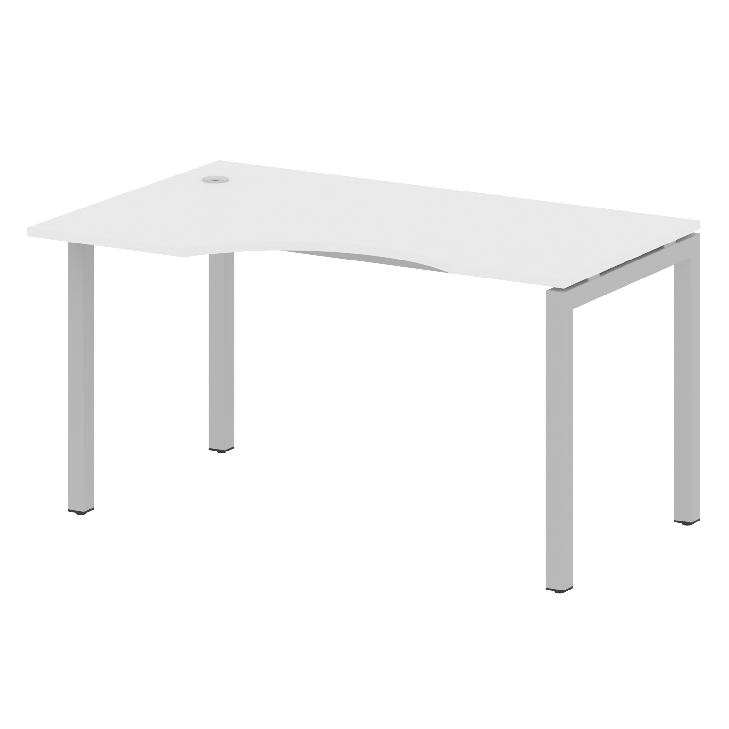 Metal System Quattro Стол криволинейный левый на П-образном м/к 50БП.СА-2 (L)