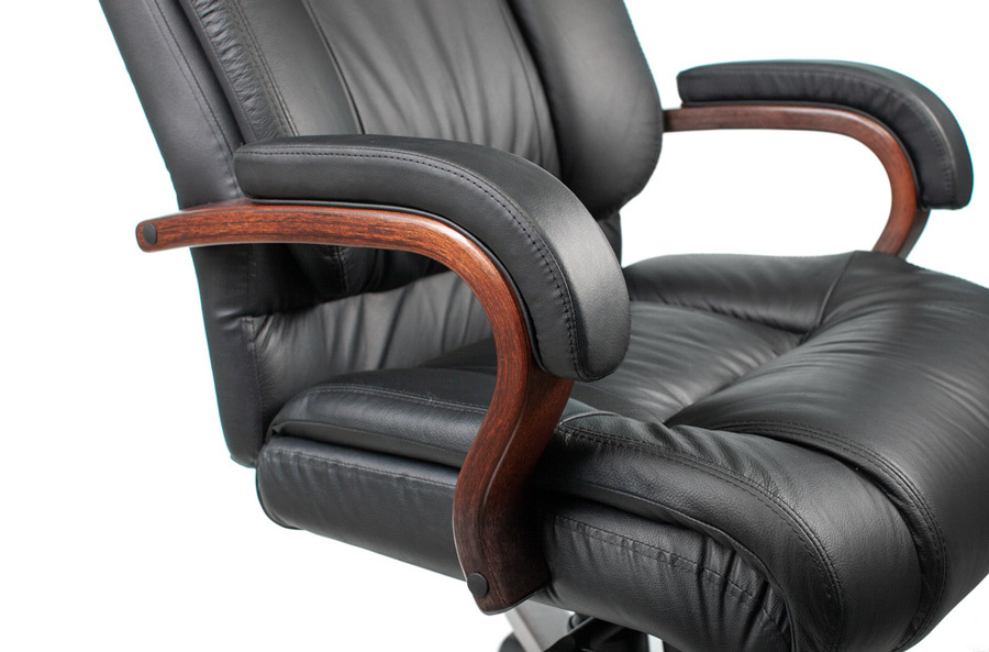 Кресло руководителя Бюрократ T-9925WALNUT