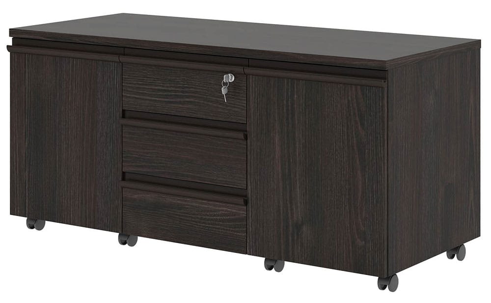 Тумба подкатная FRANKLIN DM 3 ящика, 2 отделения